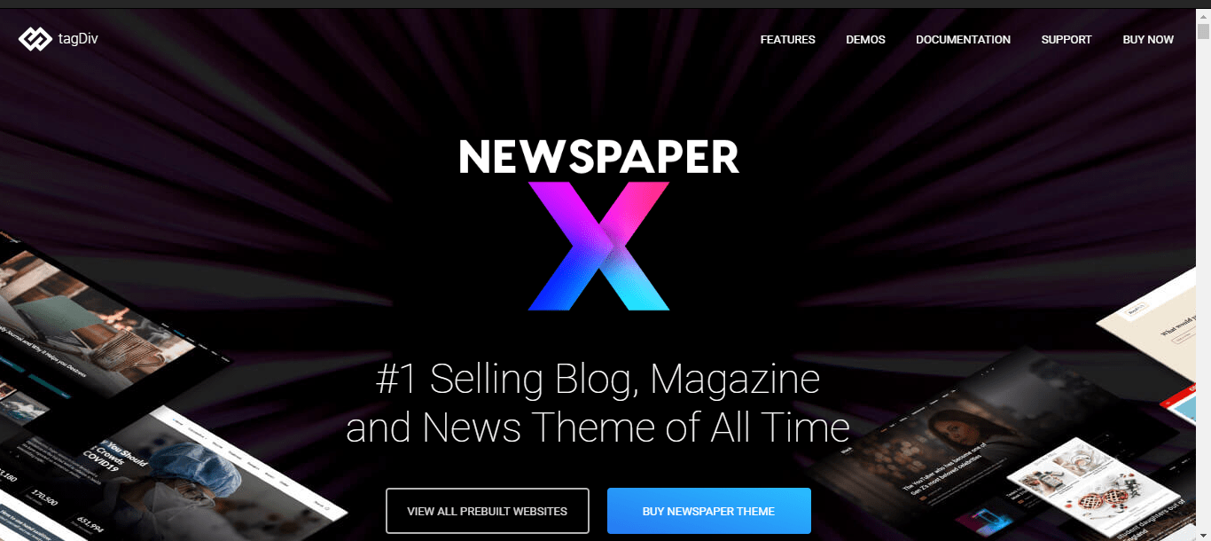 Newspaper X Theme