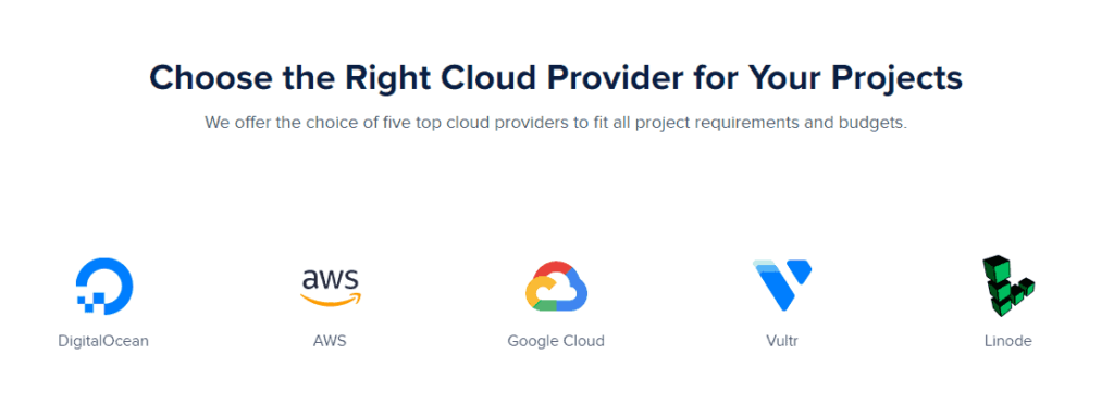 cloudways freedom of choice